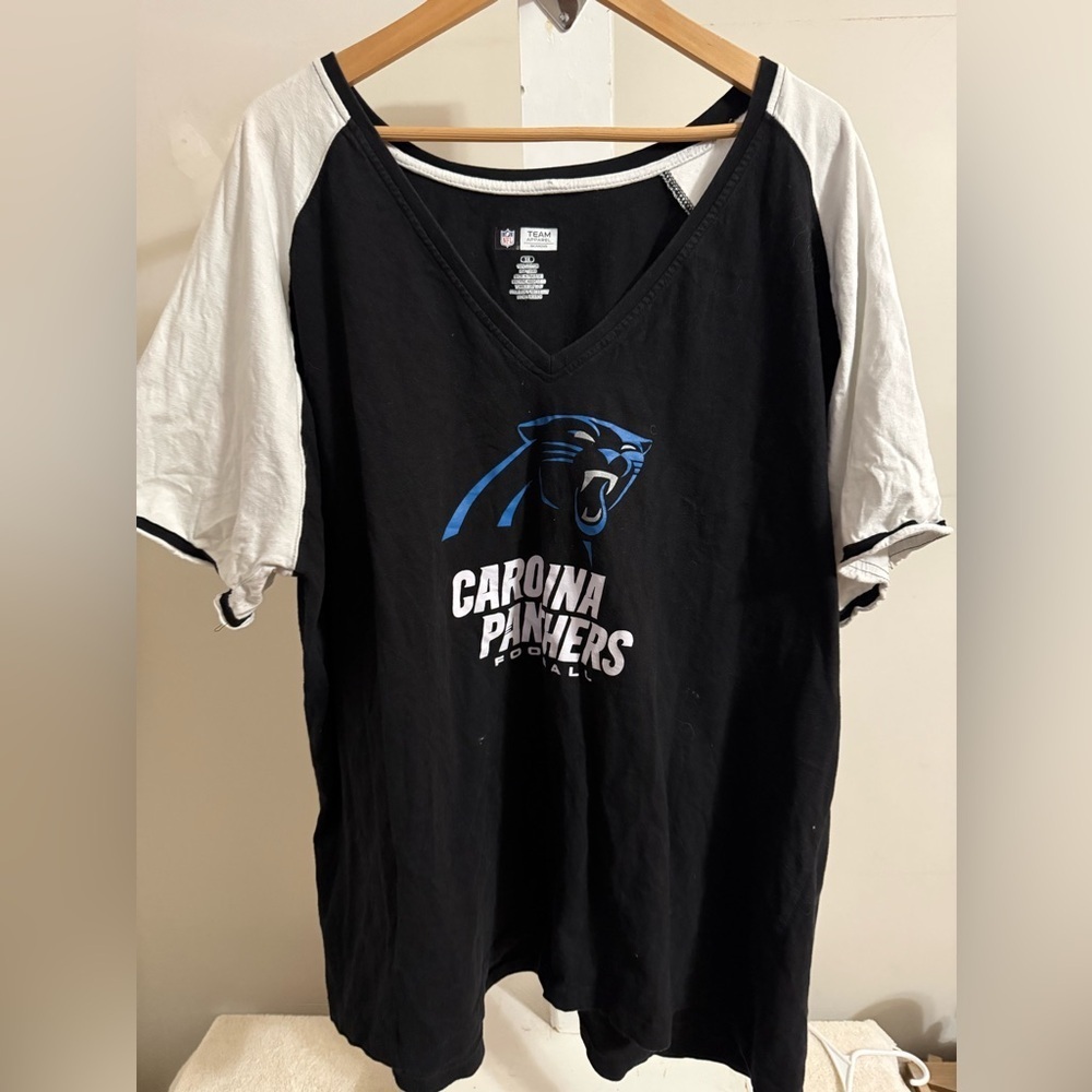 NFL Team Apparel Carolina Panthers Tee Shirt